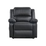 Loungitude - relaxxo - fauteuil de relaxation electrique releveur et massant en simili leo - noir Loungitude - relaxxo - fauteuil de relaxation electrique releveur et massant en simili leo - noir