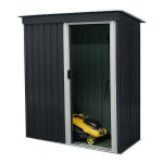 Home deluxe - abri de jardin en acier galvanis bohio taille : xs