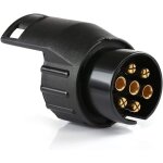Kcvv - remorque adaptateur prise, accessoires universels, adaptateur de remorquage impermable 7 broches ...