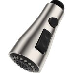 Remplacement de la t�te de robinet de cuisine � tirette, buse de pulv�risation d'�vier de t�te de robinet ...