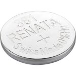 Pile bouton 381 oxyde d'argent renata 50 mah 1. 55 v 1 pc(s) x92271