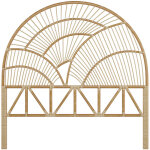 Rendez - vous déco - tête de lit en rotin naturel 140 cm - séléné Rendez - vous déco - tête de lit en rotin naturel 140 cm - séléné