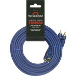 C�ble rca 5. 00 m ? ren5rca ? 2x cinch - rca m�le ? double blindage pour r�duction interf�rences ? renegade ...