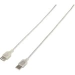 Câble usb usb 2. 0 usb - a mâle 1. 80 m translucide rf - 4737362 y868692 - renkforce Câble usb usb 2. 0 usb - a mâle 1. 80 m translucide rf - 4737362 y868692 - renkforce