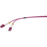 Renkforce - rf - 4738838 fibre optique fo c�ble de raccordement 2. 00 m rouge pourpre [1x lc m�le - 1x ...