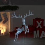 Renne volant de décoration de noël 120 led blanc froid blanc vidaxl Renne volant de décoration de noël 120 led blanc froid blanc vidaxl