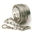 Bouchon a verrou alu pour raccord pompier dn50 renson