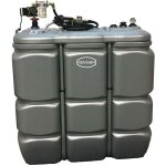 Renson - cuve stockage fuel pehd 1500l 230v 50l / m eco pistolet auto