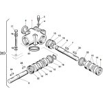 Renvoi d'angle pelleteuse turbograss original gianni ferrari 01. 01. 00. 0070