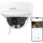 Reolink 4k 8mp camera surveillance exterieure 2. 4 / 5ghz wifi, anti - vandalisme ik10, d�tection de ...
