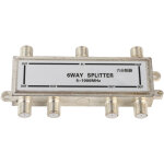 R�partiteur de c�ble coaxial 6 voies 5 - 1000 mhz pour antenne tv catv