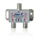 Répartiteur tv 2 sorties 5 - 2300 mhz (0144882r13) Répartiteur tv 2 sorties 5 - 2300 mhz (0144882r13)