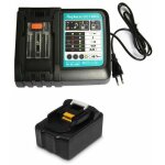 Replacement 14. 4v - 18v 5. 0ah akku chargeur pour makita coupe - herbe dur181z taille - haie prise europ�enne ...