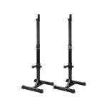 Yaheetech repose haltre rglable 14 niveaux repose barre musculation supports pour haltres longs  ...