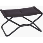 Lafuma mobilier - repose - jambes / tabouret matelassé pliant - next - aircomfort® - noir acier Lafuma mobilier - repose - jambes / tabouret matelassé pliant - next - aircomfort® - noir acier