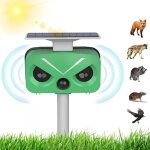 Rpulsif chat ultrason, repulsif chien, les oiseaux, ultrason chat exterieur, charge solaire, chargement ...