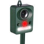 R�pulsif chat ultrason, r�pulsif �tanche charge de solaire ou de usb, fr�quence r�glable r�pulsif animaux ...