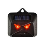 Rpulsif solaire contre les animaux sauvages tels que les ratons laveurs, les chevreuils, les renards, ...