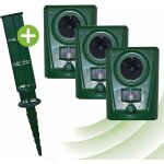 R�pulsif � ultrasons pour animaux - aliment� par batterie - repousse efficacement les animaux sauvages, ...