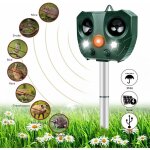 R�pulsif � ultrasons pour chat - r�pulsif solaire pour chat �tanche et r�glable en fr�quence avec alarme ...