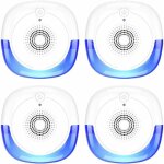 R�pulsif ultrasons insectes haute puissance 4 pcs anti rongeurs electrique appareil ultrason anti antiparasita ...