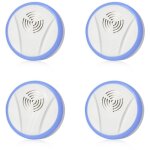 R�pulsif ultrason moustique lot de 4, � ultrasons insectifuge �lectronique et anti - rongeurs pour rongeurs ...