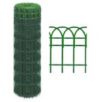 R�seau ornemental en acier galvanis� et plastifi� h 65 cm ? rouleau de 10 m ? maillage 150 x 90 mm ? ...