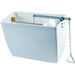 R�servoir de chasse complet haut + m�canisme cq2 - 15 l