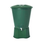 Suinga - rservoir d'eau en polypropylne 200 l. recuperateur d eau 77x80 cm, avec socle de support 60x33 ...