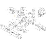 R�servoir d'huile tron�onneuse mod�les mcs40li original stiga 118810945 / 0