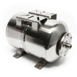 Wiltec - rservoir pression  vessie ? 100 litres ? 700 x 450 x 470 mm ? en acier inoxydable ? version ...