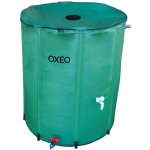 Oxeo - réservoir récupérateur eaux de pluie 550 litres cuve souple pvc armé - pliable - avec robinet ... Oxeo - réservoir récupérateur eaux de pluie 550 litres cuve souple pvc armé - pliable - avec robinet ...