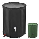 Linxor - rservoir souple, rcuprateur d'eau de pluie pliable - 500 l - noir