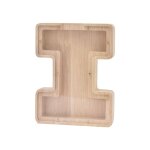 R�servoir de stockage de lettres alphabet a - z, tirelire en bois tirelire tirelire creative vingt - ...