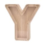 R�servoir de stockage de lettres alphabet a - z, tirelire en bois tirelire tirelire creative vingt - ...