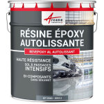 Arcane industries - r�sine epoxy autolissante - peinture pour sol : d�co int�rieure, atelier - effet ...