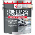 Arcane industries - r�sine epoxy autolissante - peinture pour sol : d�co int�rieure, atelier - effet ...