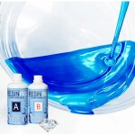 Resin pro - resine epoxy ultra transparent / multiusage 800 gr effet eau cristalline, pour crations ...