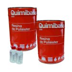 Suinga - résine de polyester 10 kg pour réparations + catalyseur de peroxyde - utile pour réparation ... Suinga - résine de polyester 10 kg pour réparations + catalyseur de peroxyde - utile pour réparation ...