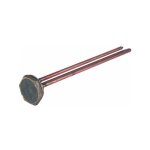R�sistance blind�e � bride filet�e �11 / 4, droite 2000w mono l400mm - diff