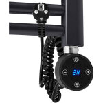 Rsistance pour radiateur elctrique de la salle de bain, noir cartouche de chauffage avec rgulateur ...