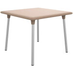 Resol - new flash table carrée intérieure, extérieure 90x90 sable Resol - new flash table carrée intérieure, extérieure 90x90 sable