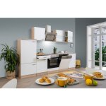 Cuisine cuisine quipe chne blanc merle 280 cm respekta