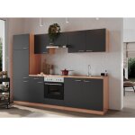 Cuisine cuisine intgre bloc vide htre gris gerda 270 cm respekta