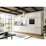 Cuisine kitchenette marleen premium 370 cm blanc chêne artisan respekta Cuisine kitchenette marleen premium 370 cm blanc chêne artisan respekta