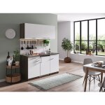 Cuisine kitchenette single chêne york blanc oliver 150 cm respekta Cuisine kitchenette single chêne york blanc oliver 150 cm respekta