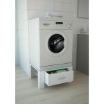 Respekta rehausse pour lave - linge socle pour lave - linge avec tiroir