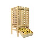 Hamea home - resserre à pommes de terre en bois grand modèle 50 kg Hamea home - resserre à pommes de terre en bois grand modèle 50 kg
