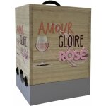 Cache - cubi en bois - amour gloire et ros�