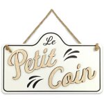 Plaque à suspendre le petit coin Plaque à suspendre le petit coin